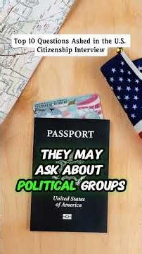 The U S citizenship interview is one of the final steps in the naturalization process It includes