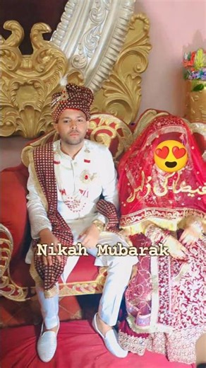 निकाह मुबारक ❤️❤️...@dearfamily04 #wedding #indianwedding #muslimwedding #nikah #viral #love