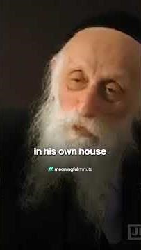 Rabbi Dr. Abraham Twerski On Being Jewish.- Meaningful Minute.- From www.JInsider.com