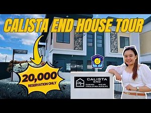 PHirst Park Homes Calamba West | CALISTA END House Tour