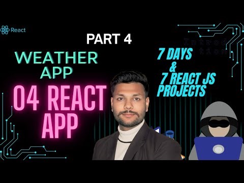 Weather App in React 🌦️ | Error Handling, Optimization | Day 4 | Part 4 | React Series | EnginearG