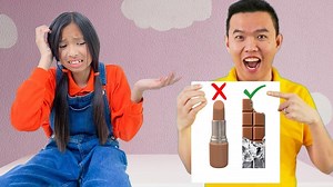 🍫Wendy plays with friends a Real vs Fake Chocolate Toys Challenge.🧸 She plays with make up toys and edible make up toy from chocolate. #pretendplay #makeuplife #lifehacks #diytoys #chocolatelover #chocolate #videoforkids #youtubekids #toysandcolors #toysandcolorsapp #tckids #toysandcolorskids | Toys and Colors