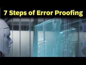 7 steps for error proofing