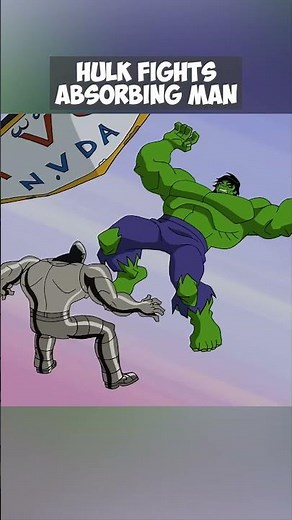 Hulk Fights Absorbing Man 😦 #marvel #avengers #hulk