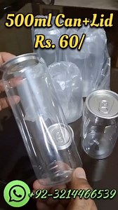 325K views · 2.3K reactions | PET Can Sealing Machine  Pet can with lid 350ml Rs.50/ 500ml can with lid Rs.60/ PET Can Sealing Machine Rs.300,000/ Feel free to contact us on WhatsApp+92-3214466539 #petcan #juicecan #mochacoffee #coffecan #lidsealingmachine #cansealingmachine | HassanPlas | Facebook