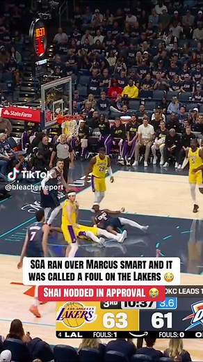 Lakers vs OKC: Controversial SGA Foul Call Explained