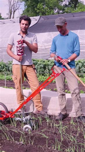Combining Tools for Optimal Weed Control | Wheel Hoe, Wheel Weeder & Torsion Weeder Ben Hartman and Romain from Terrateck talk about how using more than one tool can maximize weed control. Terrateck Tools available from Tilmor: https://www.tilmor.com/en-us/products?tags[]=96