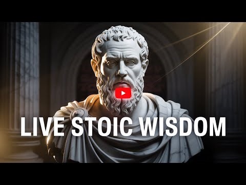 LIVE 🔴 Stoic Wisdom for Inner Peace | 24/7 Teachings & Motivation