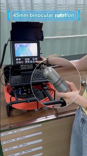 🚀 UNLOCK VERSATILITY: 20m Pipe Inspection System with Interchangeable Camera Heads! 🚀