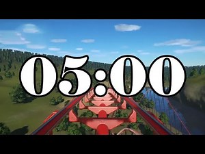 5 Minute Timer | Roller Coaster Timer For 5 Minute | ADHD Creative Timer #timer #rollercoaster