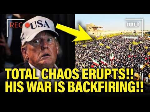 All HELL BREAKS LOOSE as Trump’s WAR in IRAN BACKFIRES!!!