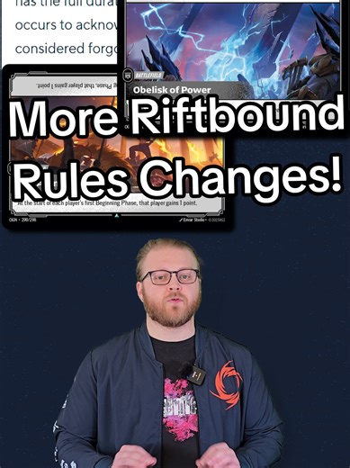 More HUGE Riftbound rules changes! What are you thoughts on these updates? Check out the link in my bio for the full breakdown! #riftbound #tcg #tcgcommunity #news #fyp