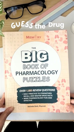 Pharmacy Facts | Study Tips on Instagram: "Stop scrolling and do this brain exercise with me! 🧠🤓⁠ ⁠ Did you beat the clock on these unscrambles? ⏰️ Let me know in the comments how many you got right. ⁠ ⁠ 👉🏻 Enjoy these fun quizzes? For the next 48 hours only, I’m having my puzzle book launch sale on Amazon 🚀. Grab your copy for now. No code needed! Head over to my bio to grab the link. ⁠ #pharmacyquiz #quiz #unscramble #puzzlebook #pharmacyschool #pharmacytechnician #medicalschool #nursings
