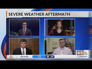 WCIA 3 News at 6 - Severe Weather Coverage