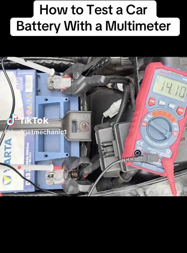 How to Test a Car Battery With a Multimeter