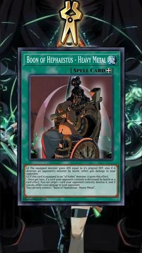 Hephaestus | Yu-Gi-Oh x Hades II Custom Cards
