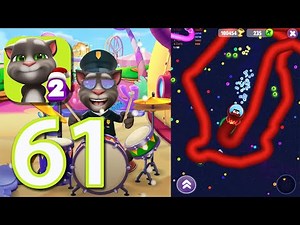 My Talking Tom 2 - Space Trails: NEW RECORD:102K points Walkthrough Gameplay Ep 61 HD (iOS Android)