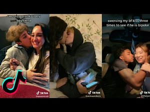 Swerving his kisses prank TikTok compilations