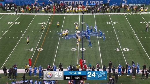 Alex Highsmith's tripping penalty pushes Lions into plus territory