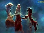 Pillars of Creation stunningly displayed through a 3D visualisation