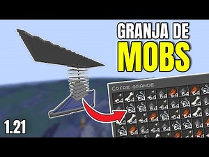 Automatic Mob Farm (Easy and AFK) - Minecraft Java 1.21