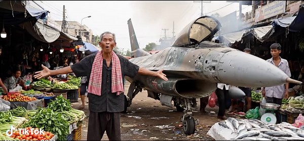 Funny AI Memes in Khmer TikTok