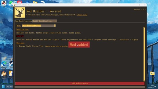 Modbuilder/Mod自助编辑器使用教程