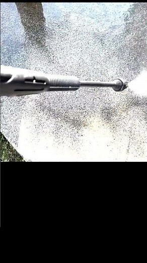 The cyclone on the Makita MHW0820 high-pressure washer is amazing!! #highpressurewasher