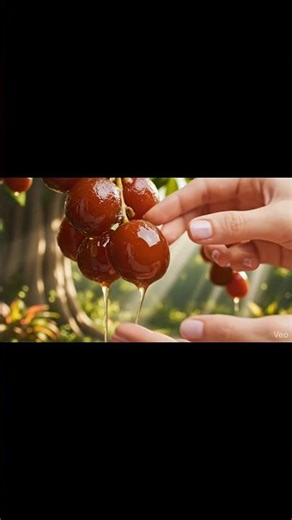 "😋Pick Your Own Gulab Jamun from Tree🍒" #sweet #gulabjamun #tree #fantasy #satisfying #creative