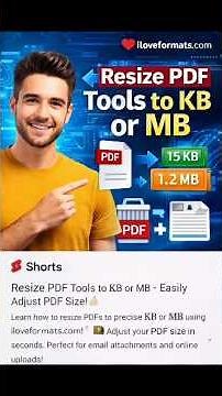Free PDF Resizer to Any KB or MB – No Signup (iloveformats.com)