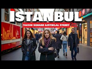 ISTANBUL TURKEY ISTIKLAL STREET WALKING TOUR IN 4k! ISTANBUL TRAVEL GUIDE 2019