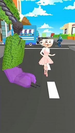 🟢 Hulk’s Foot! TUNG TUNG TUNG SAHUR vs Ballerina Cappuccina | Funny Run Challenge 🏃💥 #gta #brainrot