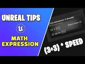 How To Use Math Expression Node | Unreal Engine Tips & Tricks