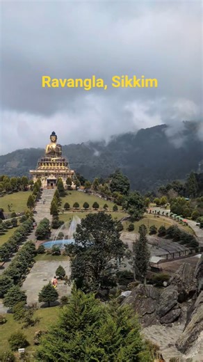 Ravangla - Sikkim | India | Buddha park Ravangla | Shorts video ‪@TRAVELTOMINE94‬