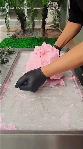 Fresh Milk Street Ice Cream Making 🍦🥛 Smooth and Delicious! #shorts #icecream #streetfood