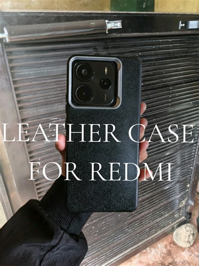Upgrade your Redmi with a classy leather phone case. Buy now! #fyp #affiliate