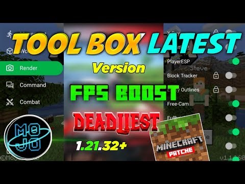 New 1.21.132+ 🔥 TOOLBOX FOR MCPE ( LATEST VERSION 💀) Minecraft Toolbox | Toolbox Minecraft