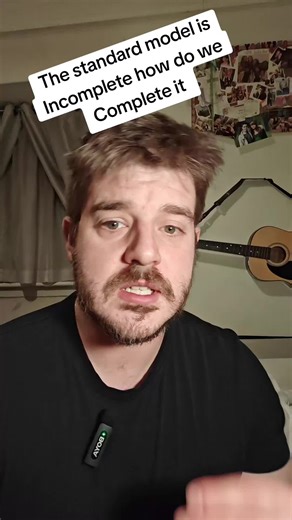 The #standardmodel is incomplete. But we can maybe fix it #science #physics #stem #funfacts