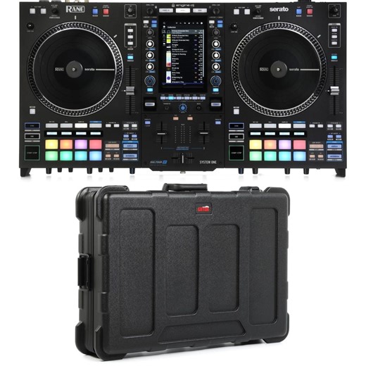 Rane System One All-in-one DJ Controller with TSA Series Case