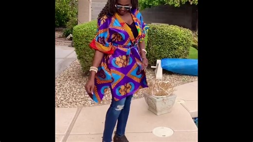 Machi Ankara Kimono African Jacket African Tops for Women XS- Plus Sizes - Etsy