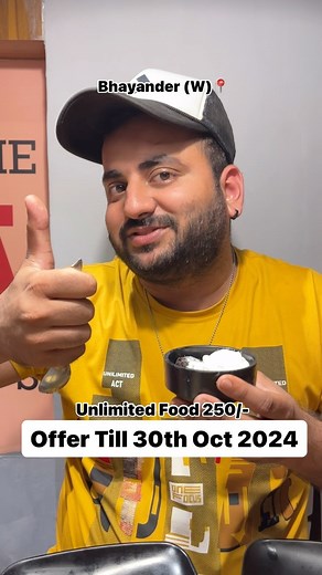 Shomi on Instagram: "Unlimited Food Offer Extend to 30th October Note - Lunch Time 250/- Per Person Dinner Time 280/- Per Person Offer Valid Till 30th Oct 2024 Address - PIZZA ZONE , SHOP 9 , 10 , 11 , ACHALGIRI BUILDING , PADMAVATI NAGAR , BHAYANDAR WEST GROUP OF 3 PEOPLE GET 10% FLAT OFF ON TOTAL BILL GROUP OF 4+ PEOPLE GET 15% PER OFF ON TOTAL BILL Description 2 types of soup 8 types of hot starters 2 types of Cold drink 18 types of cold starters 2 types of garlic bread 4 types of pizza Brown