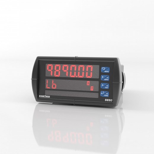 9890 Strain Gage, Load Cell, & mV/V Indicator