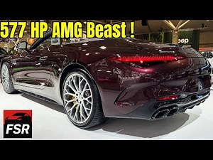 2024 Mercedes-AMG SL 63 Convertible – 577HP of Open-Top Luxury & Power!