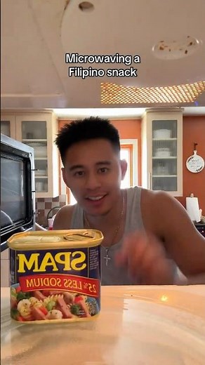 Microwaving A Filipino Snack 🇵🇭