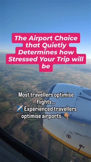 Dimple Chudasama-Adams | Online Travel Business Owner & Marketer on Instagram: "Most people choose an airport based on one thing: 👉🏽 the cheapest flight But seasoned travellers know the airport itself can make or break the entire experience. Here’s what quietly changes depending on the airport you fly from or into: • Security layout & staffing – some airports move people efficiently, others bottleneck constantly • Terminal design – long walks, poor signage, cramped gates = instant stress • Pea
