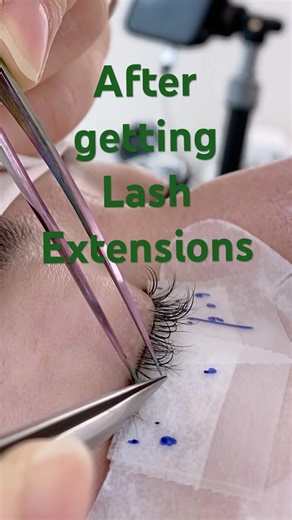 How to care for eyelash extensions #eyelashextensions #gentlelash #lashshampoo #lashextensions