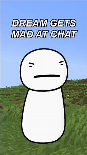 Dream Gets Mad 😡 #dream #minecraft #dreamwastaken