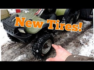 How To Change a ATV Tire | Polaris Sportsman 6x6 Update!!