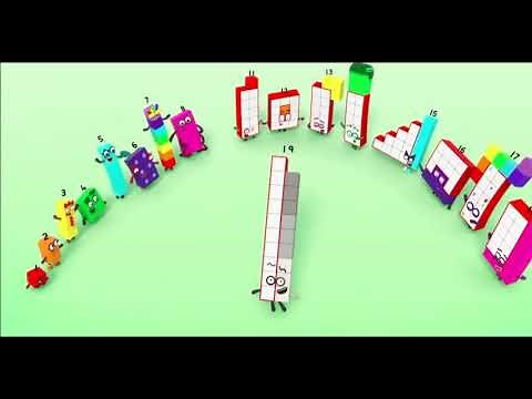 Numberblocks Instrumental - Crazy Shapes (Nineteen's Song)