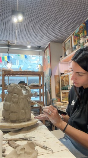 Me tienen fe o explota todo? 😂 #ceramic #pottery